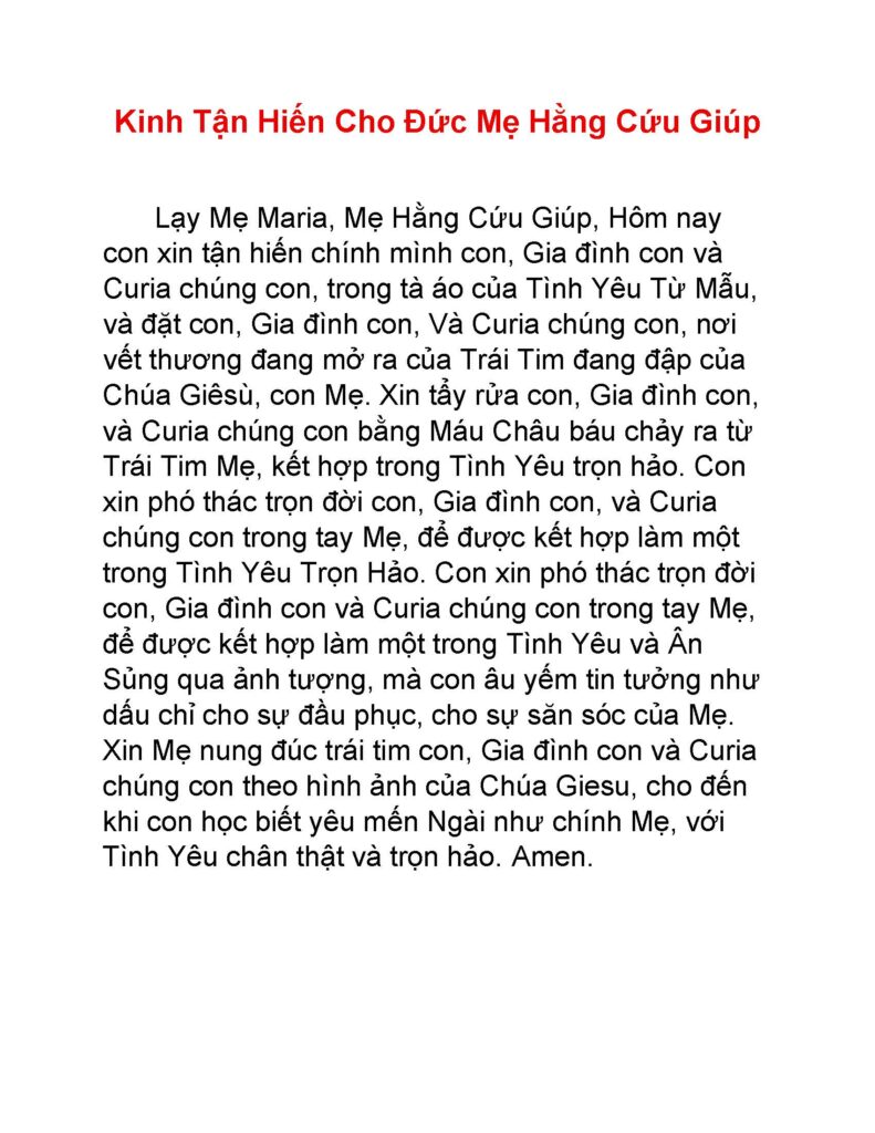 kinh tan hien cho duc me hang cuu giup